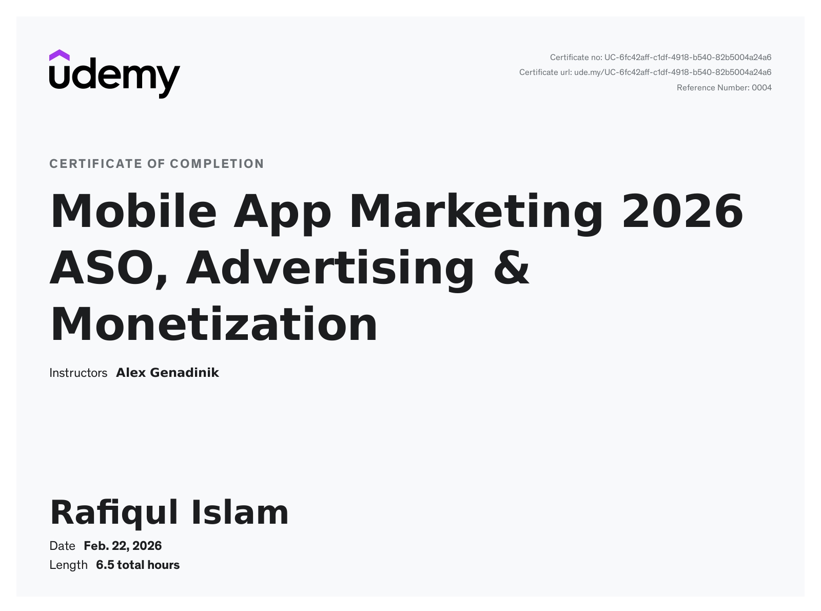 Mobile App Marketing 2026 ASO, Advertising & Monetization